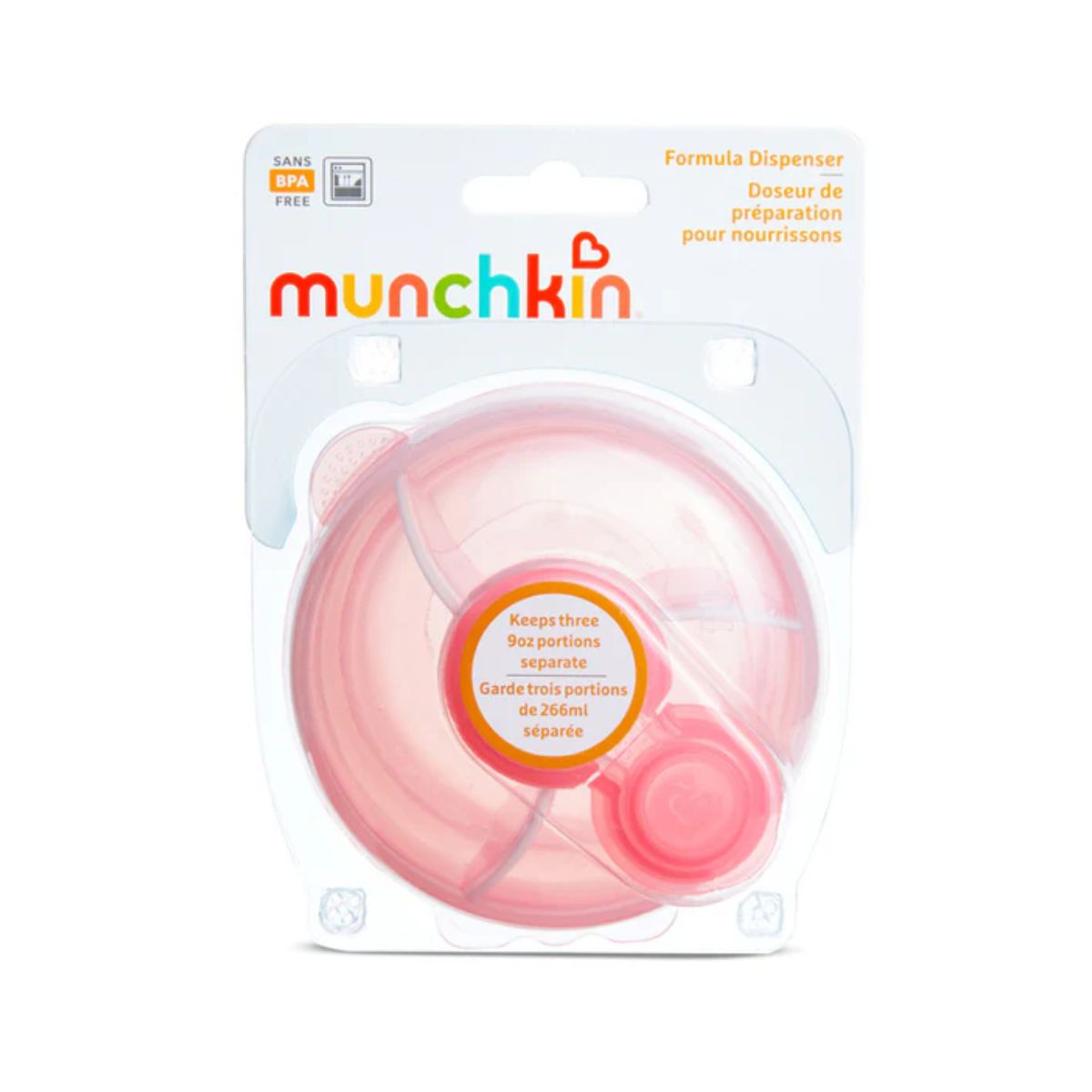 Porta Formula Munchkin Light Pink