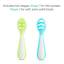 Munchkin Gentle Dip Multistage First Spoons - Blue/Green