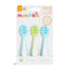 Munchkin Gentle Dip Multistage First Spoons - Blue/Green