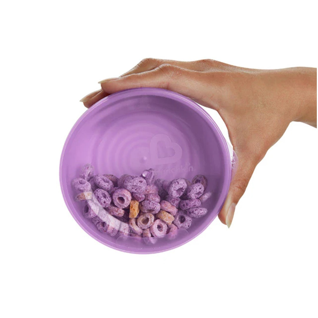 Conjunto de Tigelas e Colheres Infantis Munchkin Coloridas on Luna Baby Store Miami