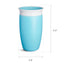 Copo De Treinamento Munchkin Miracle Azul 12M+ 296ML on Luna Baby Store Miami