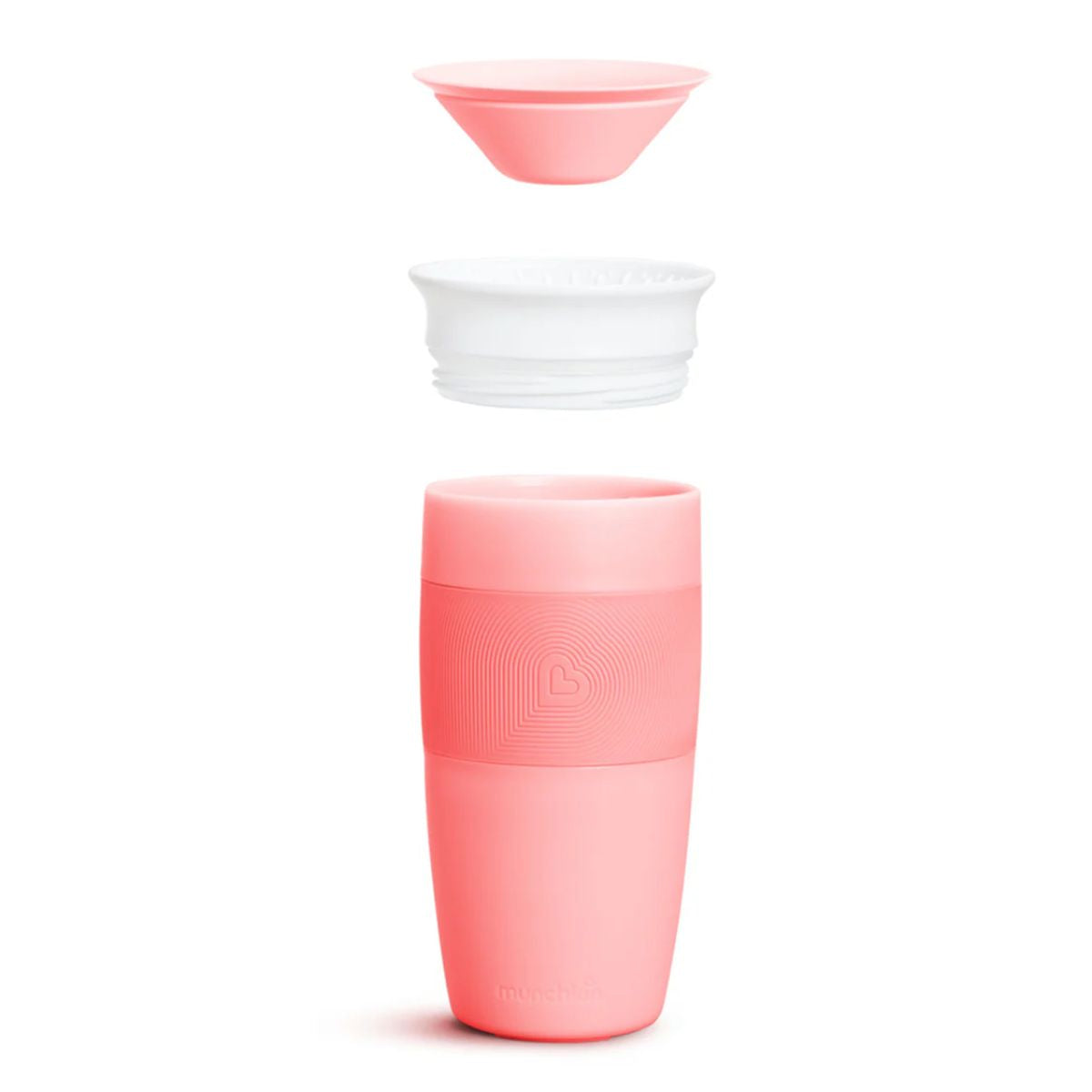 Copo De Treinamento Munchkin Miracle 360° Rosa 18M+ 414ML on Luna Baby Store Miami