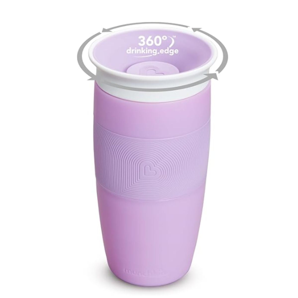 Copo De Treinamento Munchkin Miracle 360° Roxo 18M+ 414ML

