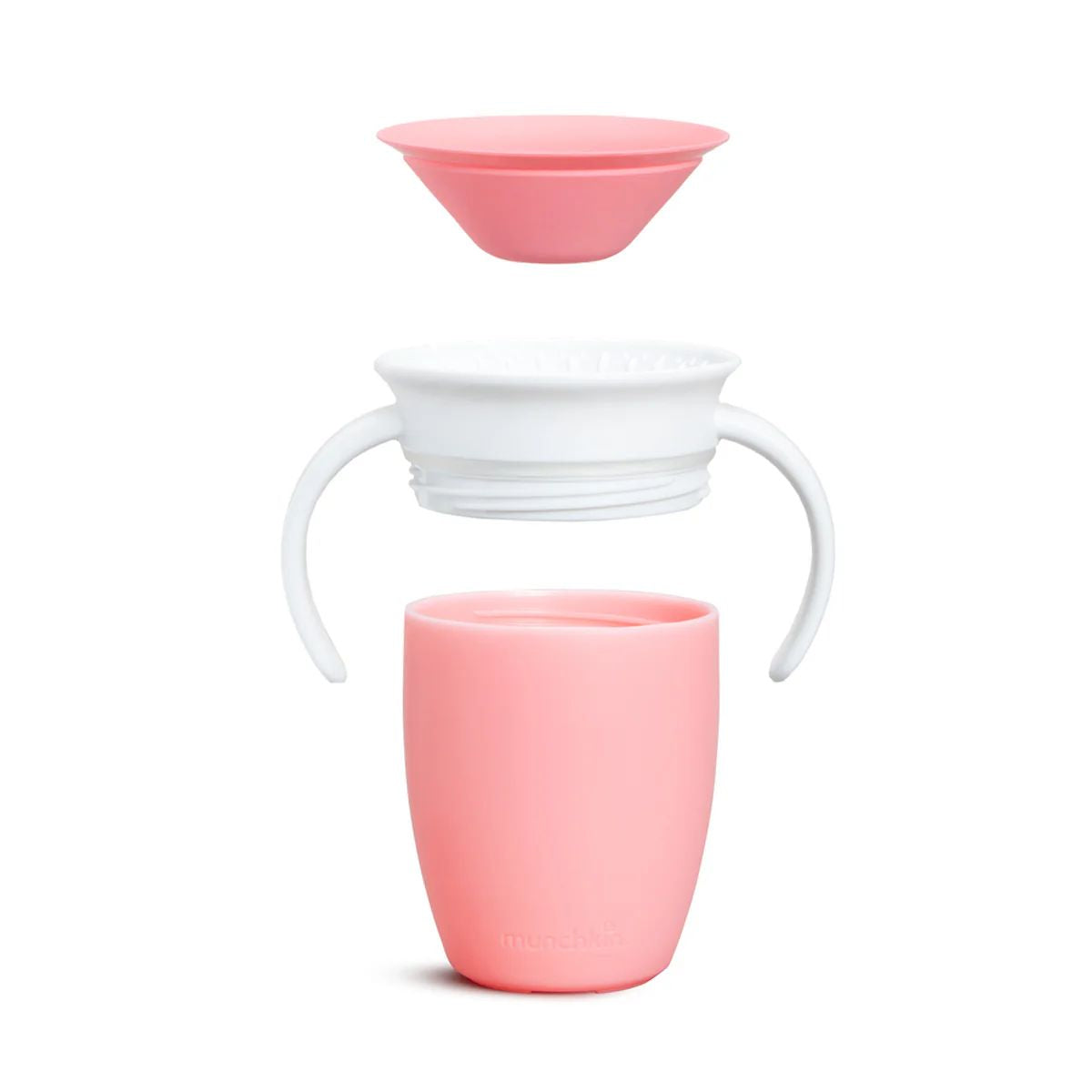 Copo De Treinamento Munchkin Miracle Rosa 6M+ 207ML on Luna Baby Store Miami