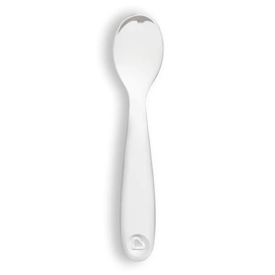 Munchkin Polish Stainless Steel Utensil Set on Luna Baby Store Miami