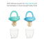 Kit Alimentador De Silicone Munchkin 2 Peças Mint e Blue