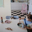Prato De Sucção Infantil Clássico Mushie Cambridge Blue on Luna Baby Store Miami