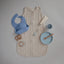 Prato De Sucção Infantil Clássico Mushie Powder Blue on Luna Baby Store Miami