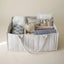 Mushie Diaper Caddy - Ivory on Luna Baby Store Miami
