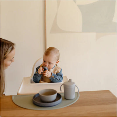 Mushie Silicone Placemat - Stone