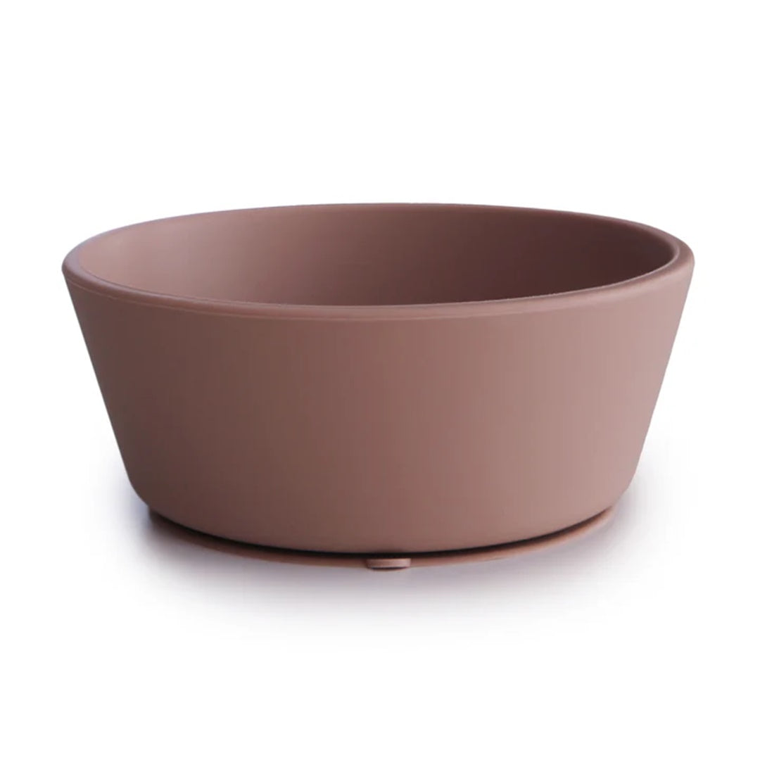 Mushie Silicone Suction Bowl - Cloudy Mauve