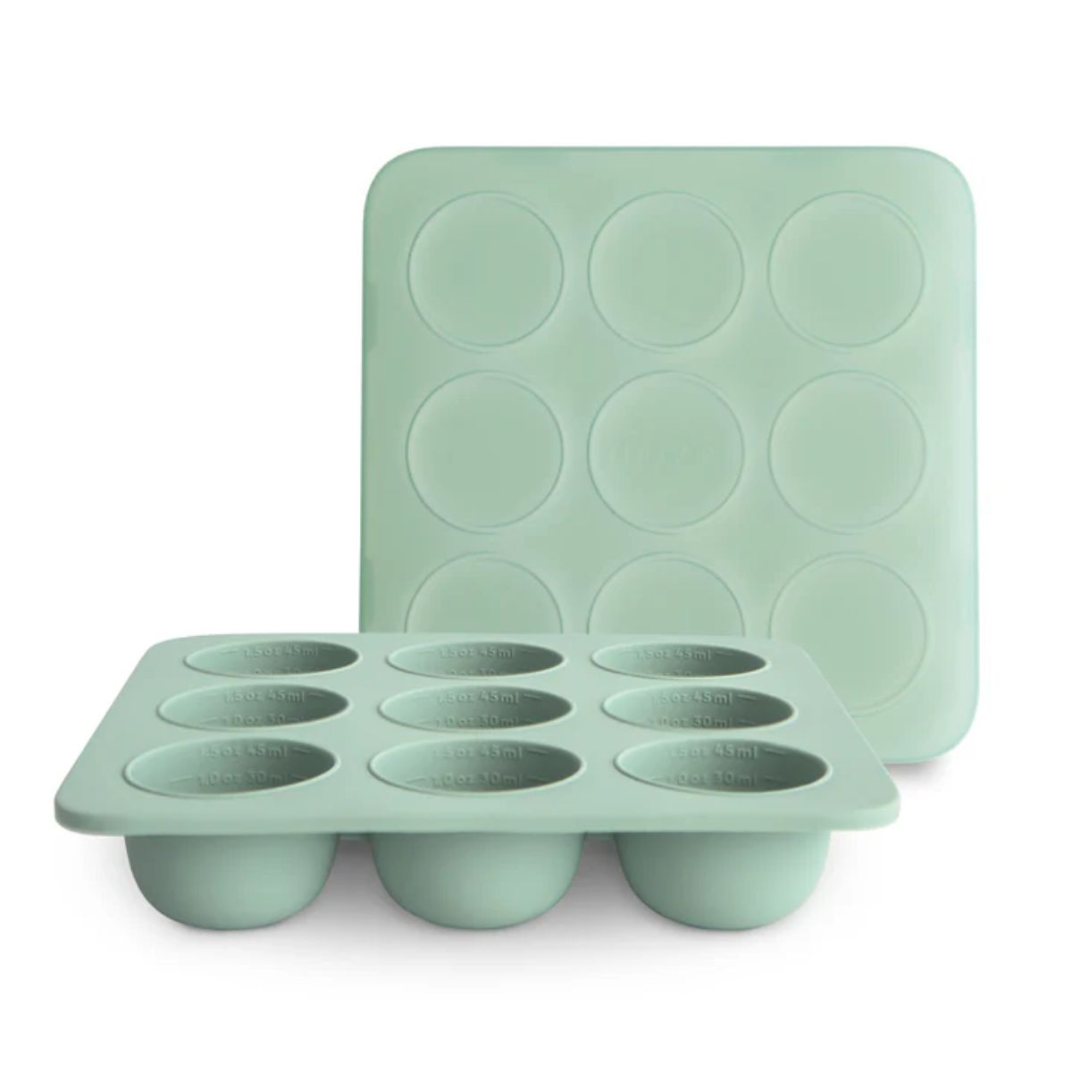 Forma Para Congelar Papinhas Mushie Baby Food Freezer Tray Cambridge Blue

