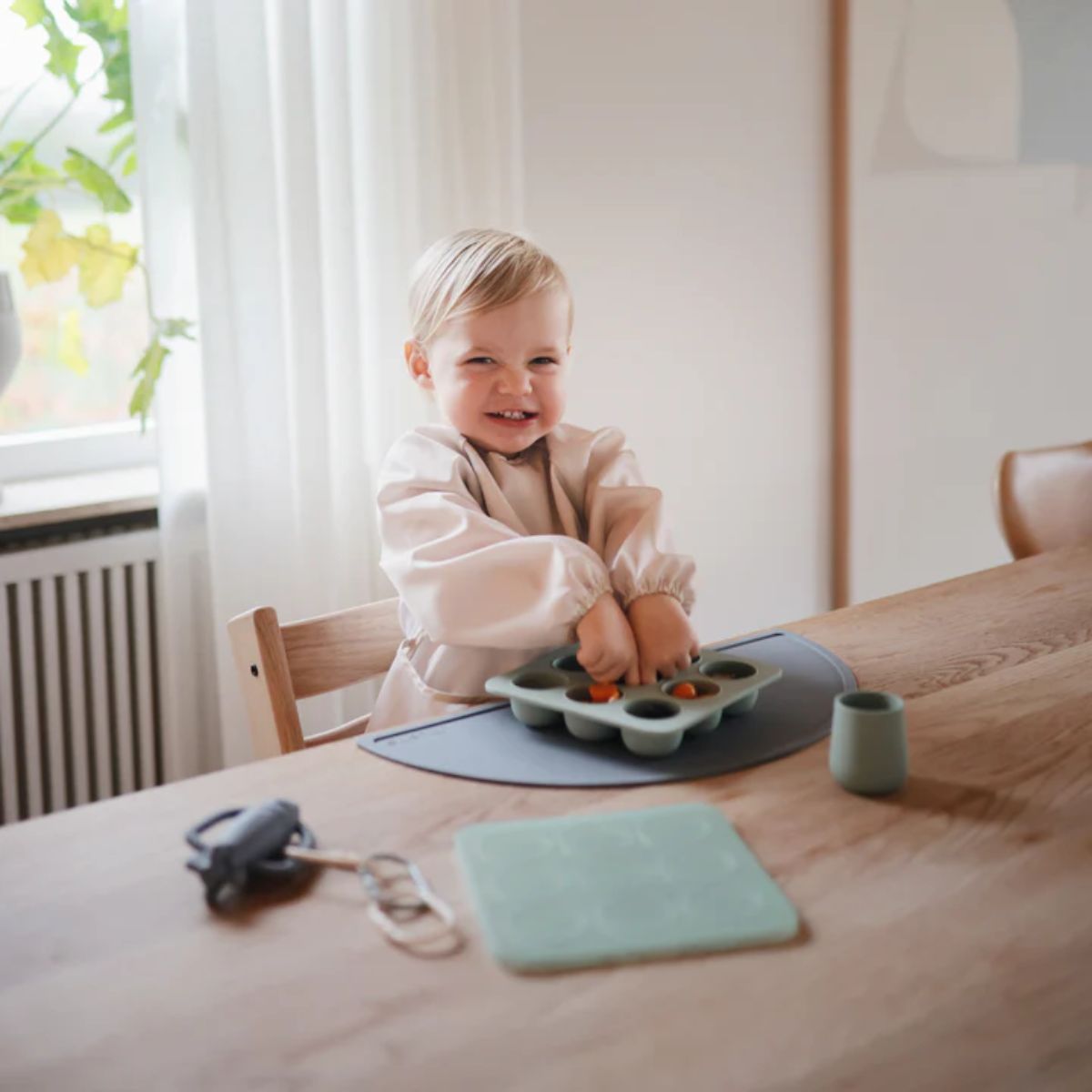 Forma Para Congelar Papinhas Mushie Baby Food Freezer Tray Tradewinds on Luna Baby Store Miami