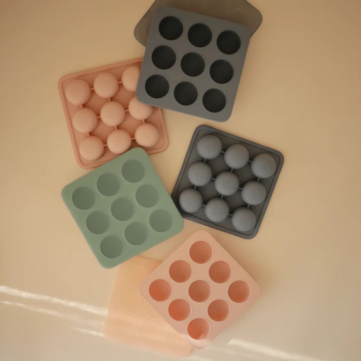 Forma Para Congelar Papinhas Mushie Baby Food Freezer Tray Tradewinds