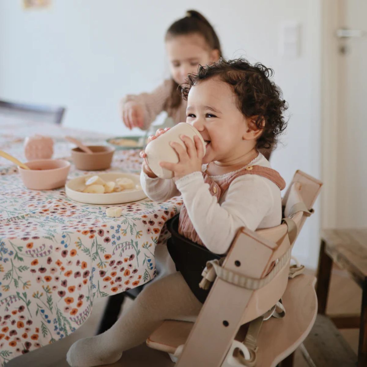 Mushie Baby Sippy Cup - Shifting Sand on Luna Baby Store Miami