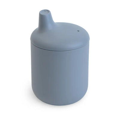 Copo de Transição Infantil Mushie com Tampa 180ML Tradewinds