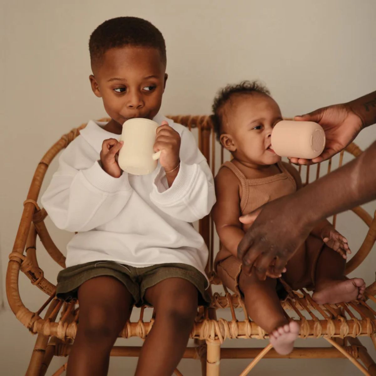 Mushie Baby Sippy Cup - Tradewinds on Luna Baby Store Miami