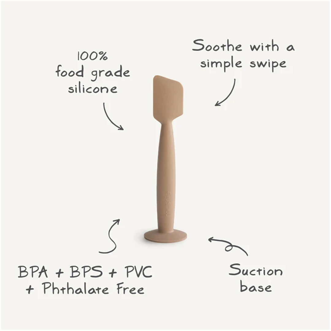 Espátula Para Aplicar Creme em Fralda Mushie - Shifting Sand