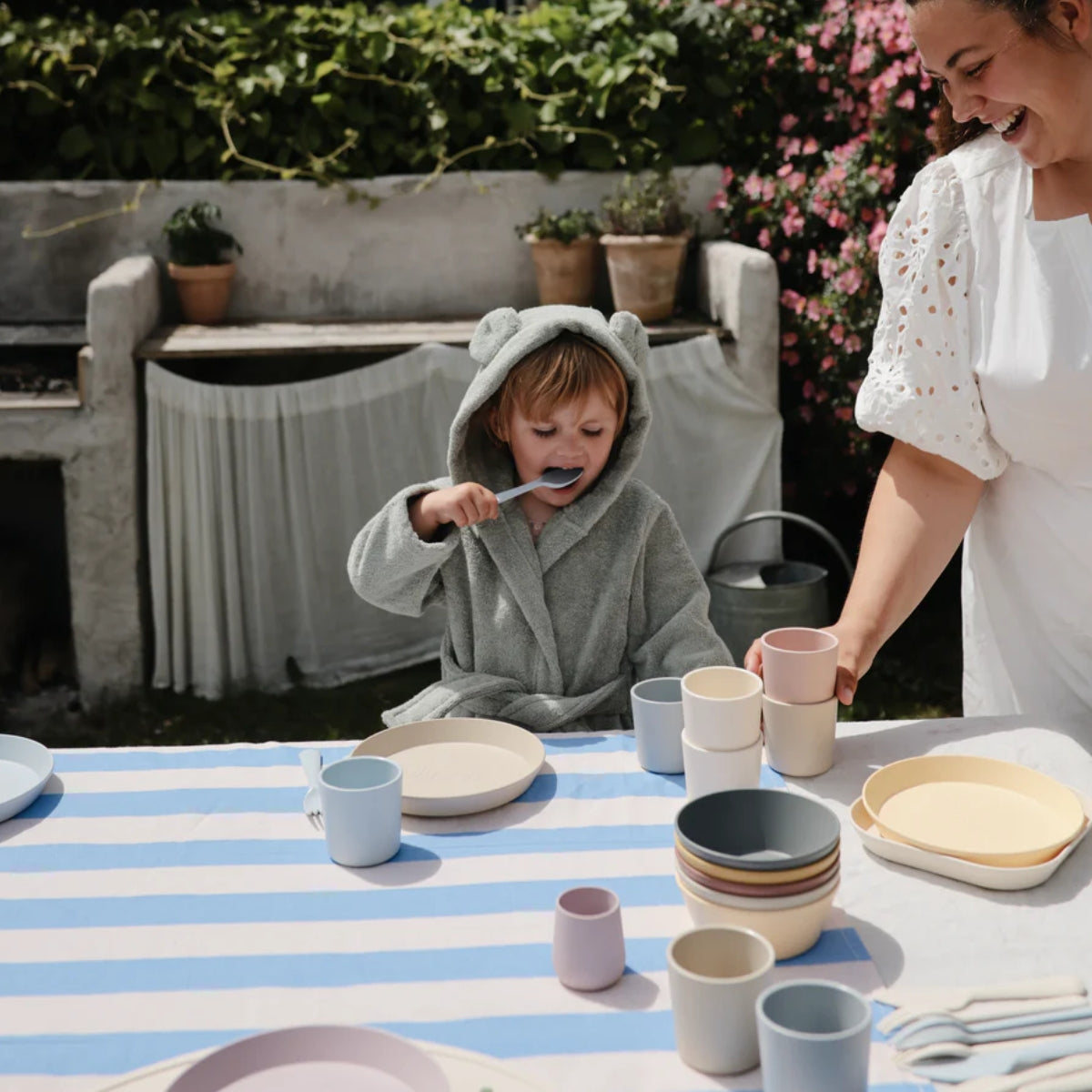 Kit De Copos Infantil Mushie Soft Lilac