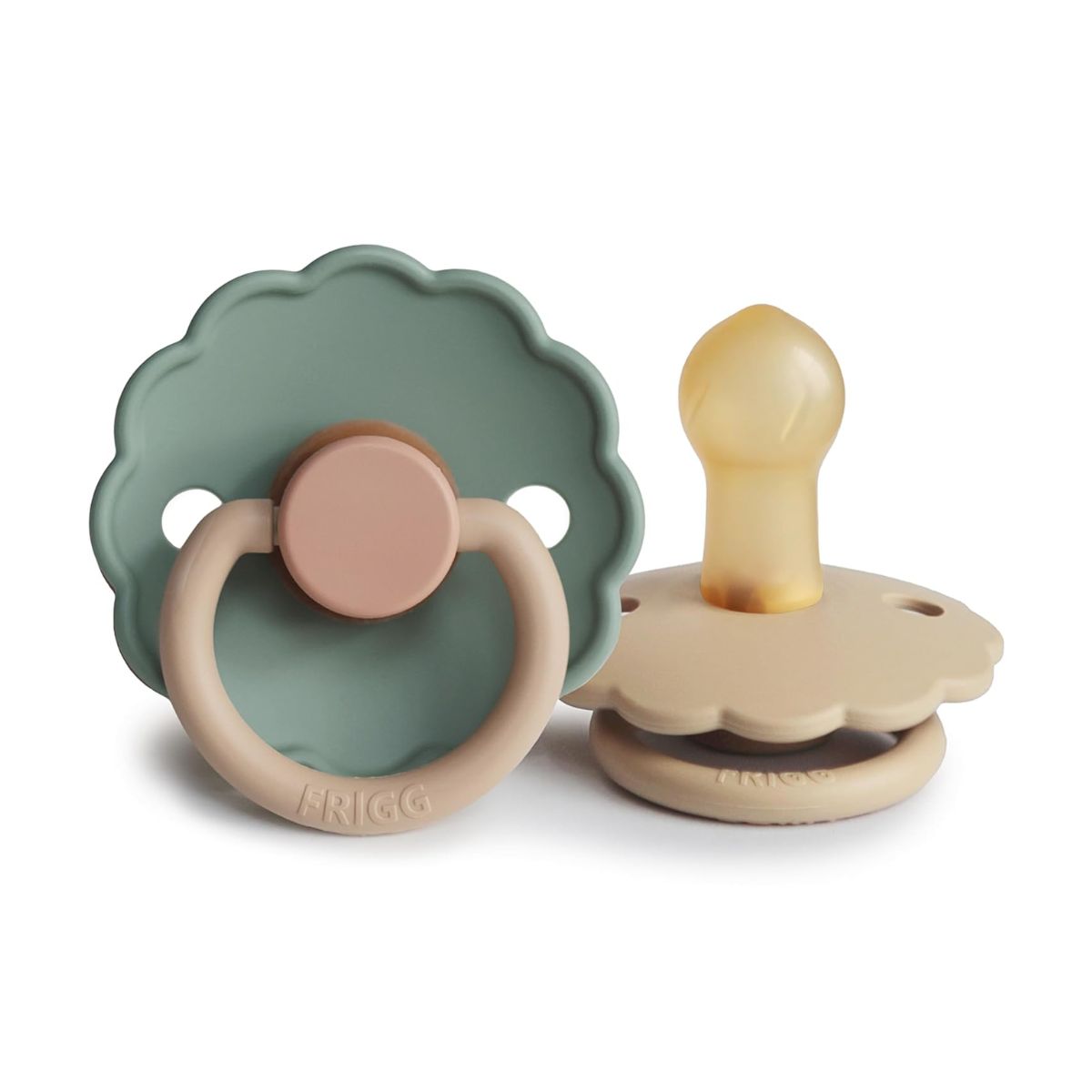 Kit de Chupetas Frigg Daisy Mushie Willow e Croissant - 6-18M