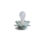 Kit De Chupetas Simétricas Lucky Mushie 6-18M Sage e Silver Gray on Luna Baby Store Miami