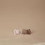 Kit De Chupetas Simétricas Lucky Mushie 6-18M Cream e Blush on Luna Baby Store Miami