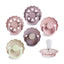 Kit De Chupetas Frigg Mushie Silicone Rubber Blooming Love 6 Peças - 6-18M on Luna Baby Store Miami