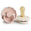 Kit De Chupetas Frigg Daisy Mushie Blush e Cream - 0-6M on Luna Baby Store Miami