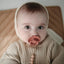 Kit De Chupetas Frigg Daisy Mushie Blush e Cream - 0-6M on Luna Baby Store Miami