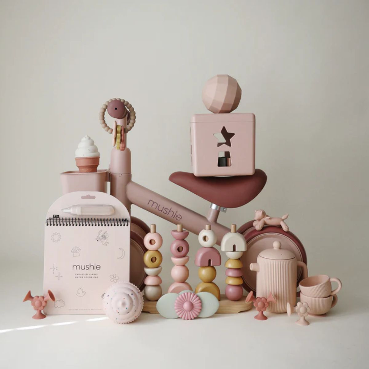 Mini Bike Infantil Mushie Blush