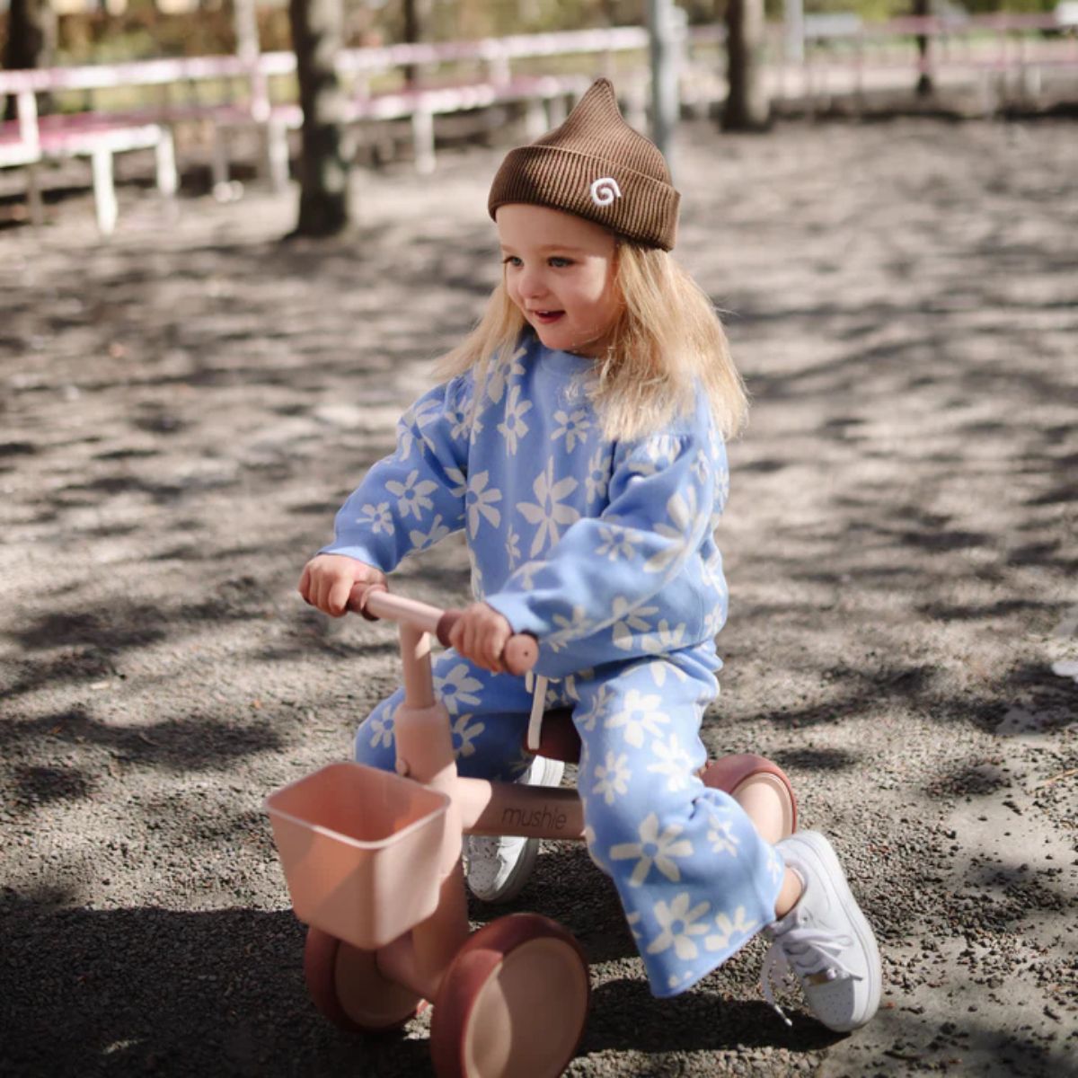 Mini Bike Infantil Mushie Blush on Luna Baby Store Miami