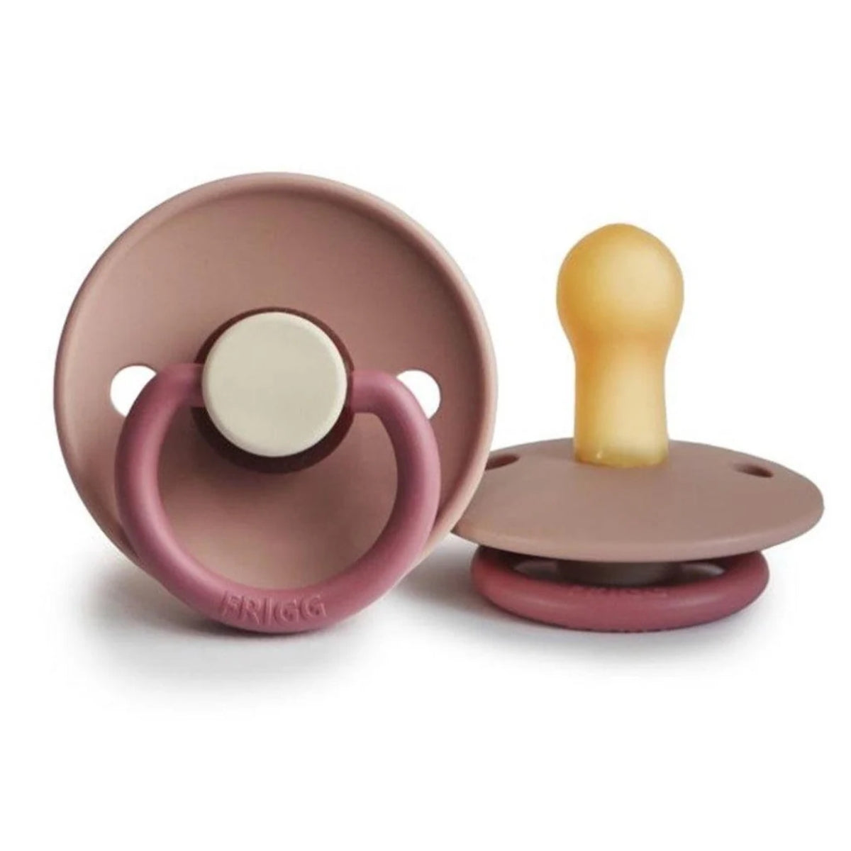 Chupeta Redonda Mushie Flamingo - 0-6M on Luna Baby Store Miami