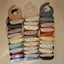 Babador De Silicone Infantil Mushie Warm Taupe on Luna Baby Store Miami