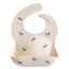 Babador De Silicone Infantil Mushie Whales on Luna Baby Store Miami