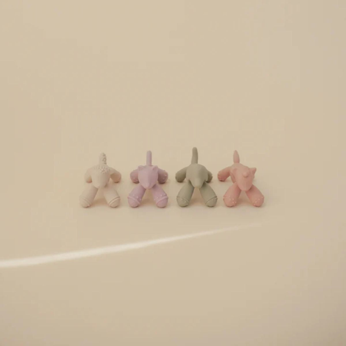 Mushie Silicone Figurine Teether - Dog