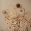 Prendedor De Chupeta Infantil Mushie Luna Faux Wood on Luna Baby Store Miami