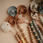 Prendedor De Chupeta Infantil Mushie Luna Faux Wood on Luna Baby Store Miami