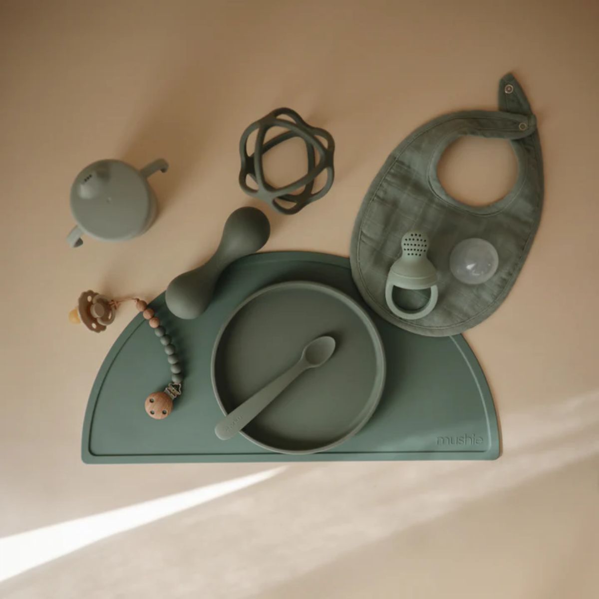 Mushie Silicone Placemat - Dried Thyme
