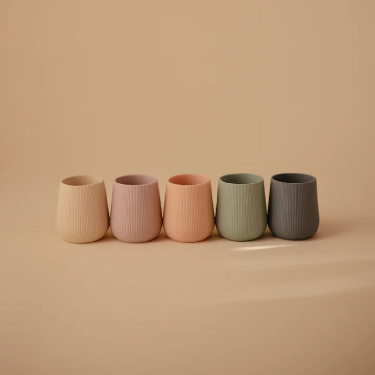 Mushie Silicone Starter Cup - Blush