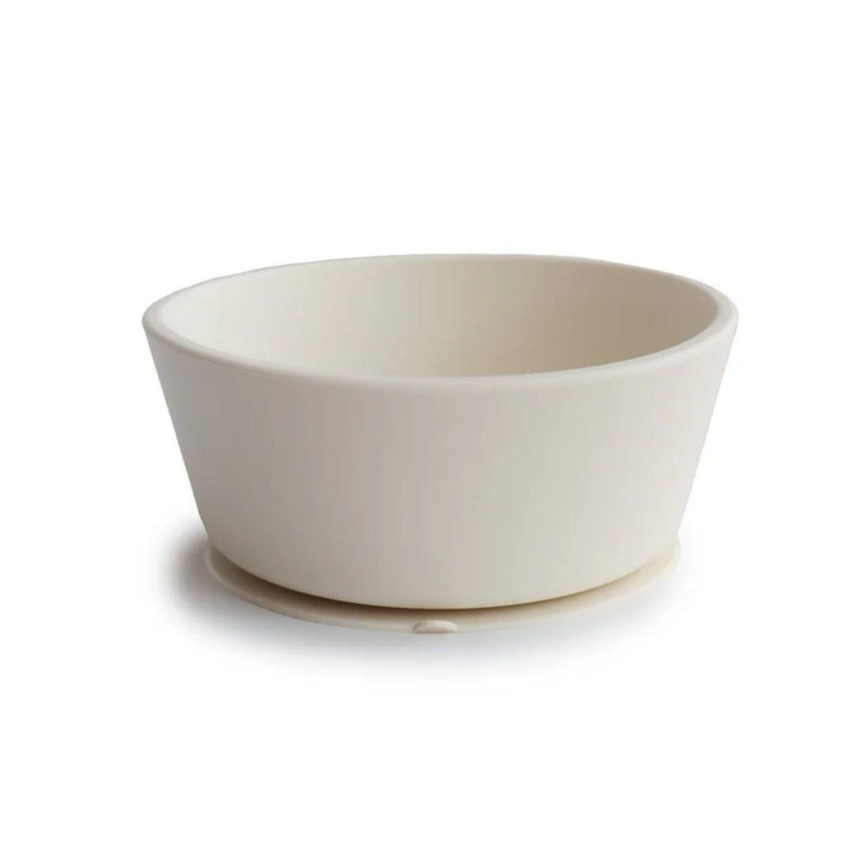 Tigela de Sucção Infantil Mushie Ivory
