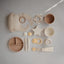 Tigela de Sucção Infantil Mushie Natural - BR on Luna Baby Store Miami