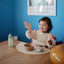 Tigela de Sucção Infantil Mushie Natural - BR on Luna Baby Store Miami