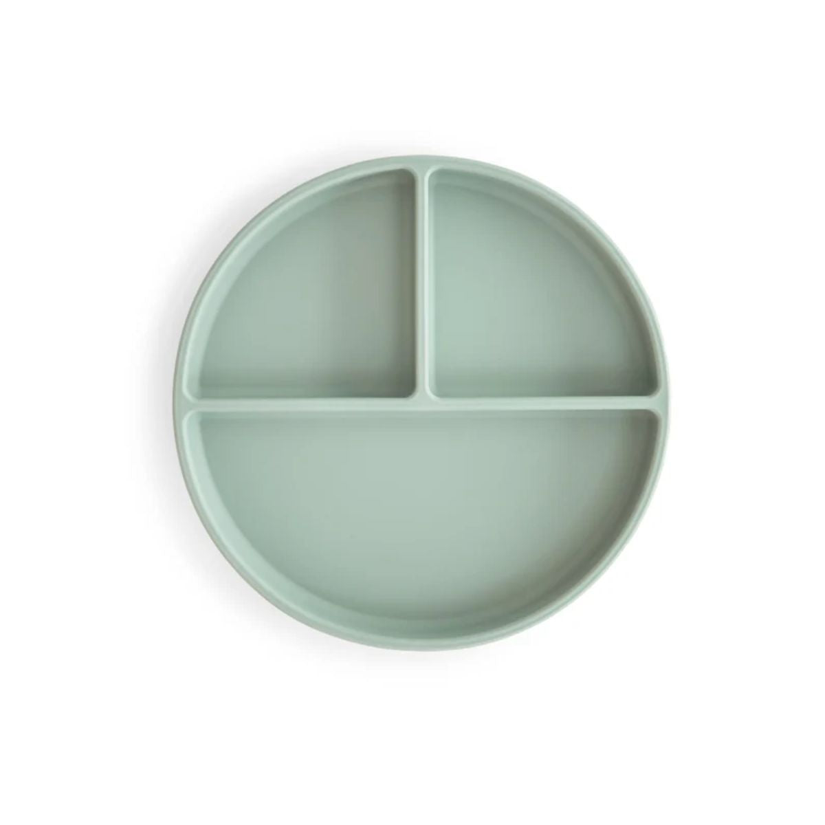 Prato De Sucção Infantil Mushie Cambridge Blue on Luna Baby Store Miami