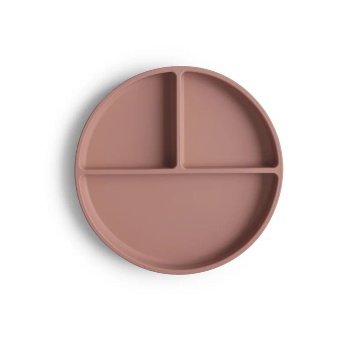 Prato De Sucção Infantil Mushie Cloudy Mauve on Luna Baby Store Miami