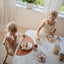 Prato De Sucção Infantil Mushie Soft Ivory on Luna Baby Store Miami