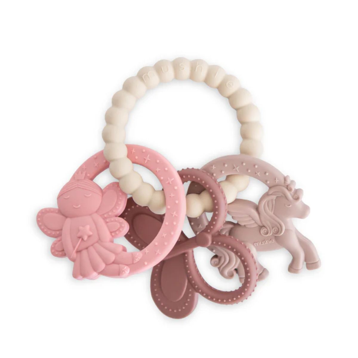 Mushie Silicone Teething Ring - Fairy