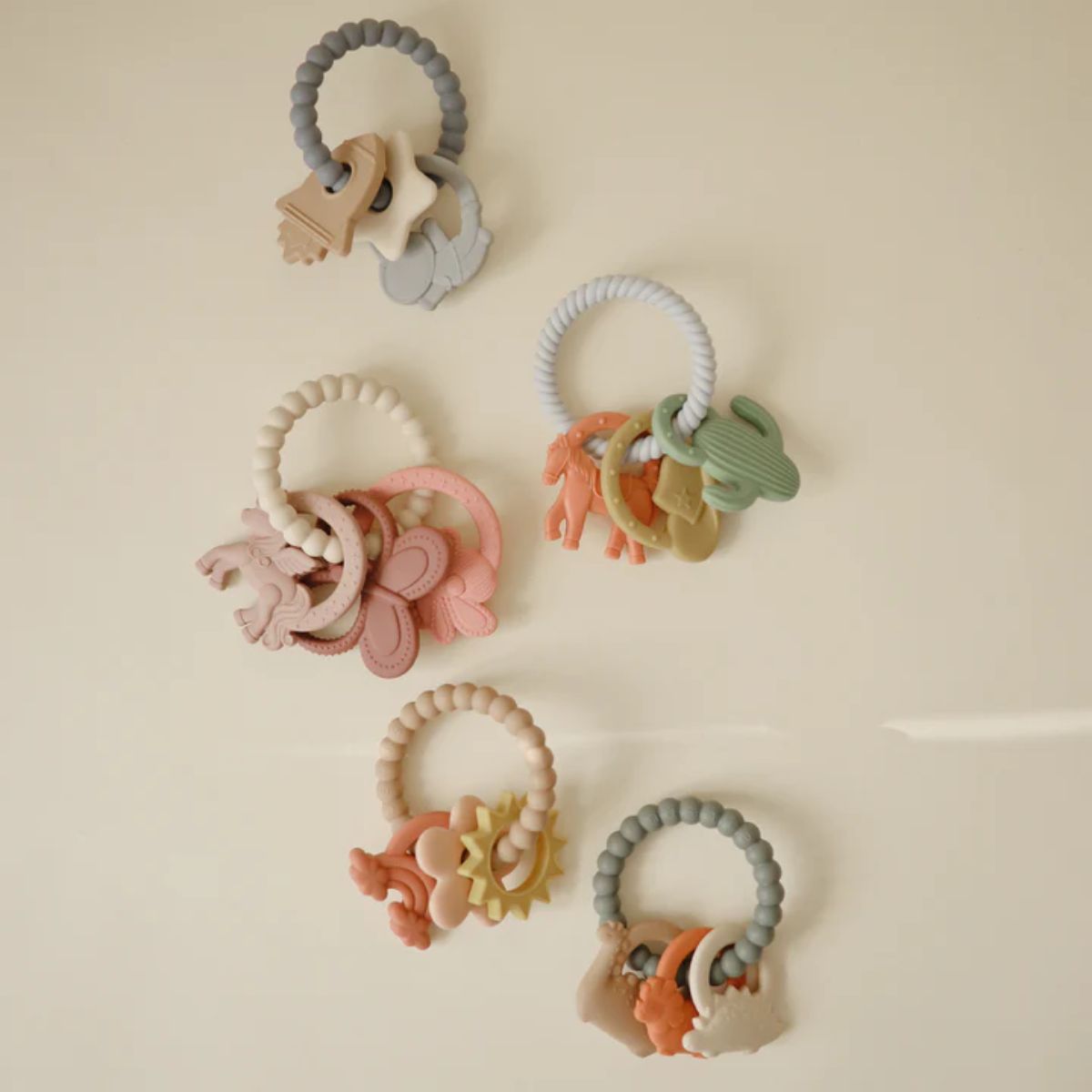 Mushie Silicone Teething Ring - Fairy