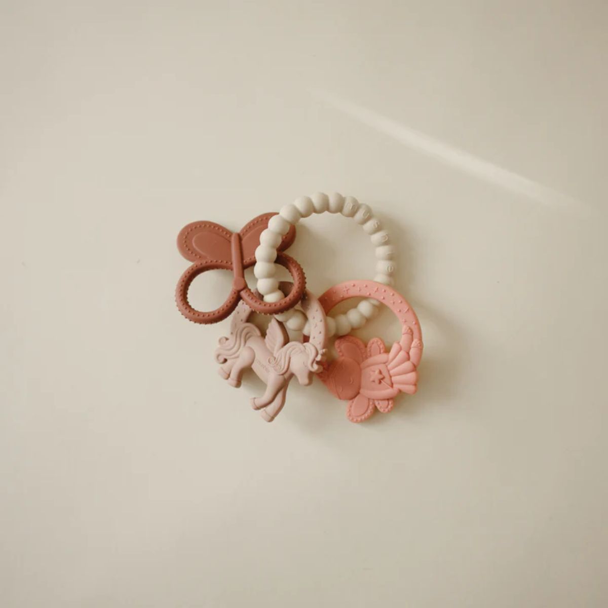 Mushie Silicone Teething Ring - Fairy