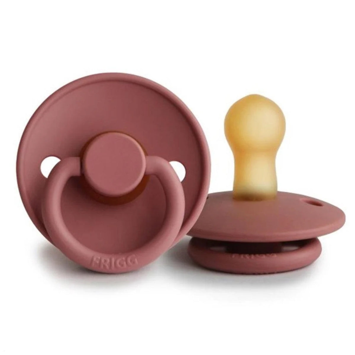 Chupeta Redonda Mushie Powder Blush - 0-6M on Luna Baby Store Miami