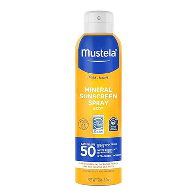 Mustela Baby Mineral Sunscreen Spray SPF 50 Broad Spectrum